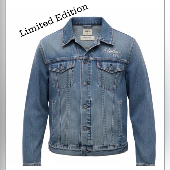GAP Jackets & Blazers - Gap Aloha 1969 numbered limited edition denim jacket